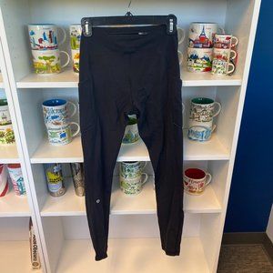 Lululemon 6 Speed Up Tights Leggings ~ Black